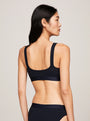 Tommy Hilfiger BRALETTE LIFT Womens Desert Sky back view showing padded, moulded cups and pull-on design.