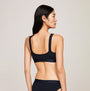Tommy Hilfiger BRALETTE LIFT Womens Desert Sky back view showing padded, non-wired bra with a regular fit.