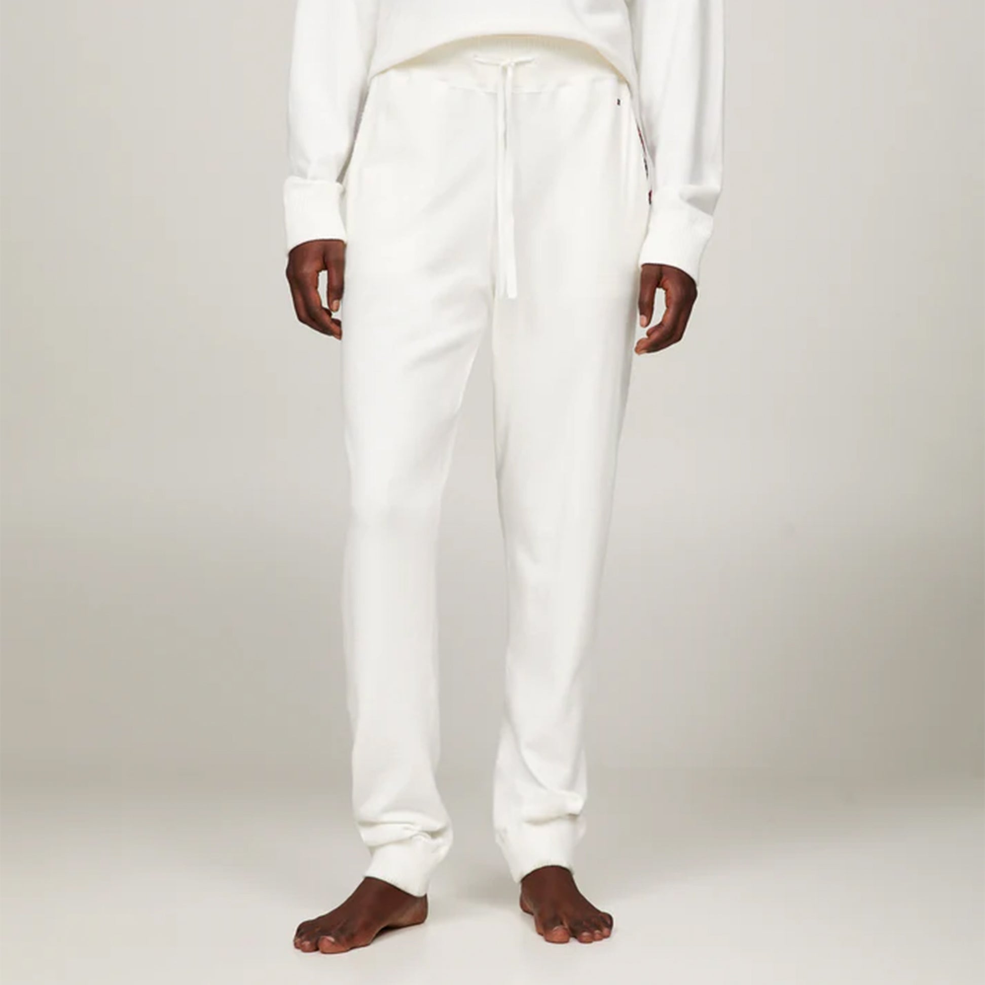Tommy Hilfiger CUFF PANTS C&S Womens Pants Ecru