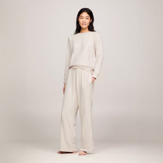 Tommy Hilfiger MODAL PANTS Womens Pants Cashmere Creme