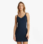 Tommy Hilfiger LACE Womens Nightdress Dark Night Navy front view with lace trim and adjustable straps.