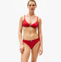 Tommy Hilfiger 3 PACK BIKINI (EXT.S Womens Bikini Multicoloured front view featuring a red bikini top and bottom.