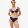 Tommy Hilfiger 3 PACK BIKINI (EXT.S Womens Bikini Multicoloured, front view of model wearing navy bikini.
