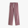 Tommy Hilfiger GIFT LS TEE FLNL SET Womens Pyjama Set Multicoloured front view of striped pyjama pants.