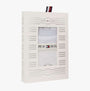 Tommy Hilfiger GIFT LS TEE PANTS SE Womens Pyjama Set Ecru displayed in gift box view with branding details.
