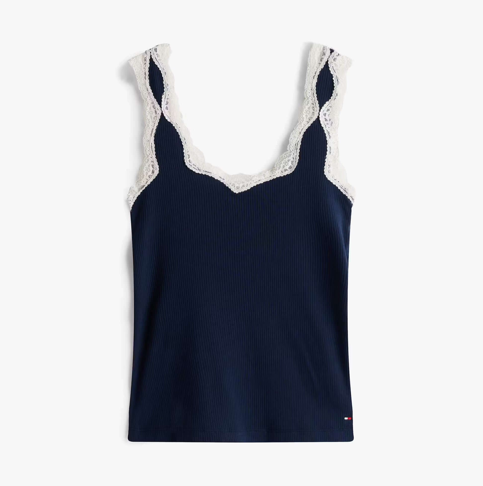 LACE CAMI SHORT PJ Set Womens Dark Night Navy