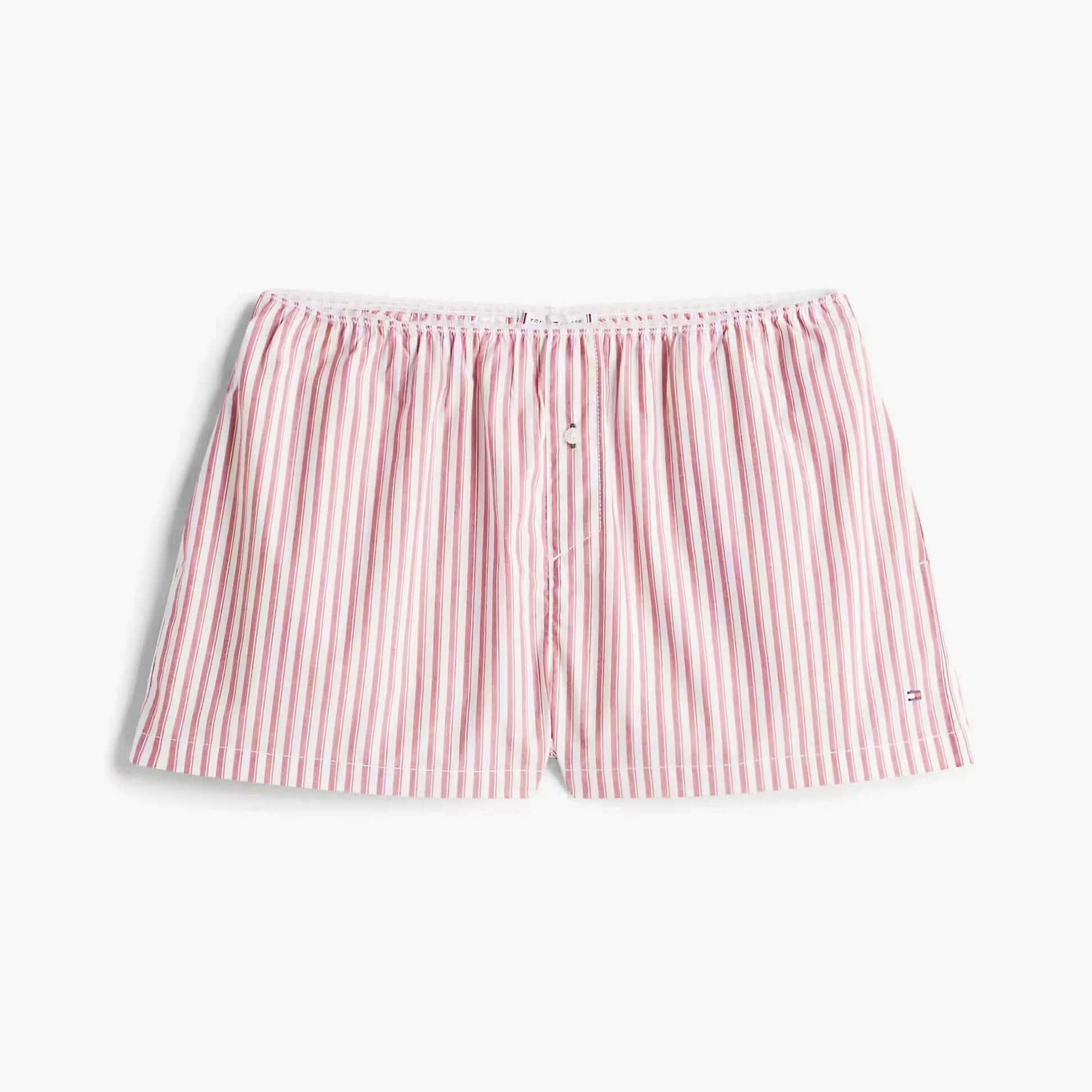 Tommy Hilfiger GIFT PNTLLE POPLIN S Womens Shorts Multicoloured front view showing striped design and comfortable fit