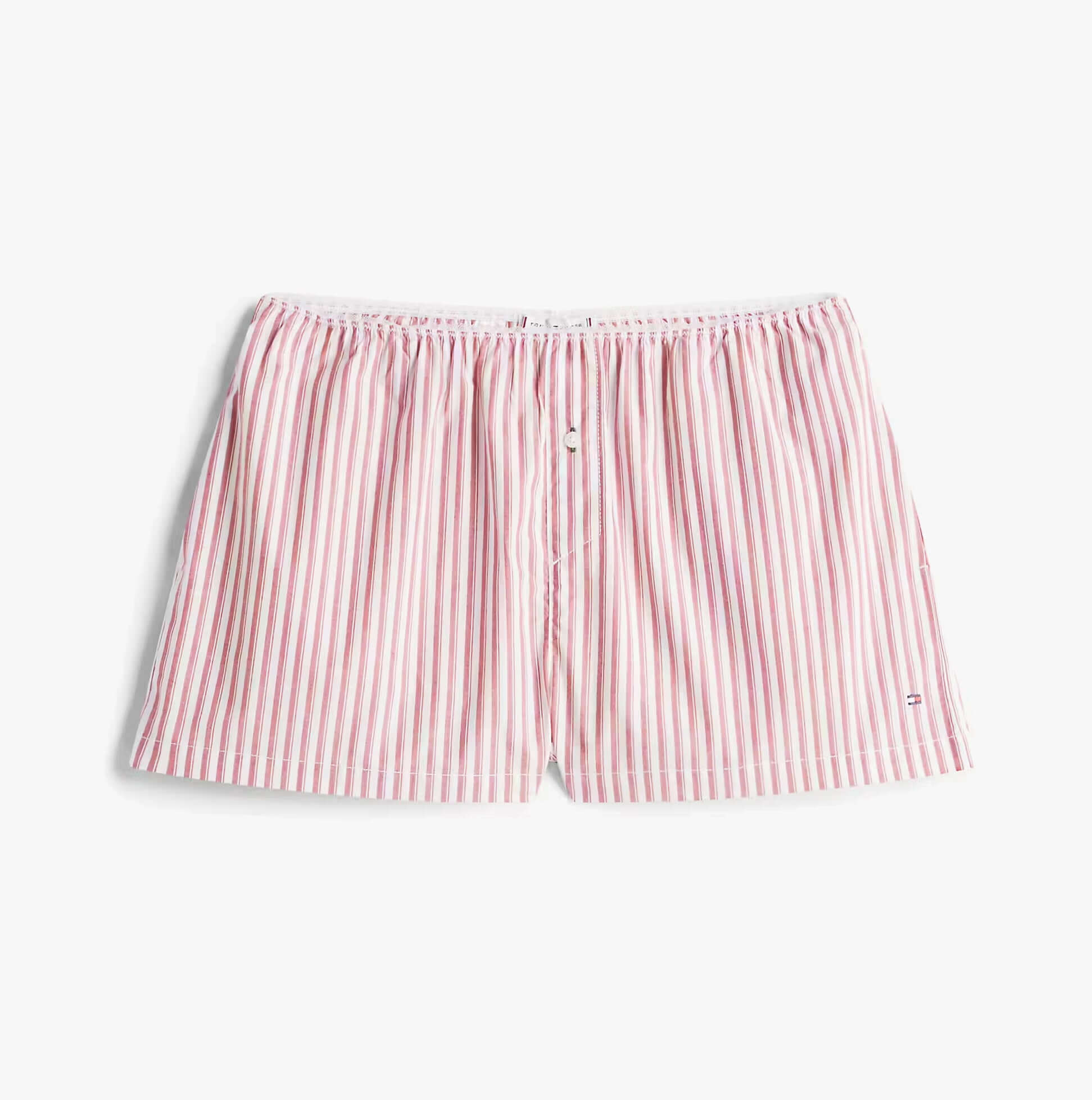 Tommy Hilfiger GIFT PNTLLE POPLIN S Womens Shorts Multicoloured front view showing striped design and comfortable fit