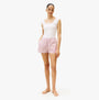 Tommy Hilfiger GIFT PNTLLE POPLIN S Womens Shorts Multicoloured front view on model with casual top.