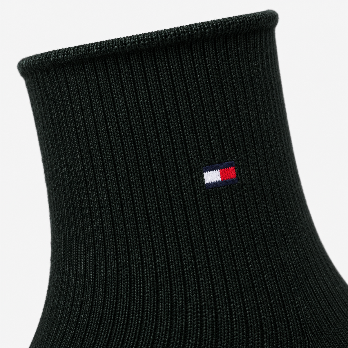 Tommy Hilfiger 3 Pack Giftbox Lurex Womens Crew Socks Black