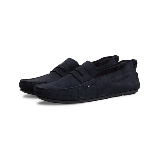 Tommy Hilfiger CORE HILFIEGR SUEDE Mens Moccasins Desert Sky