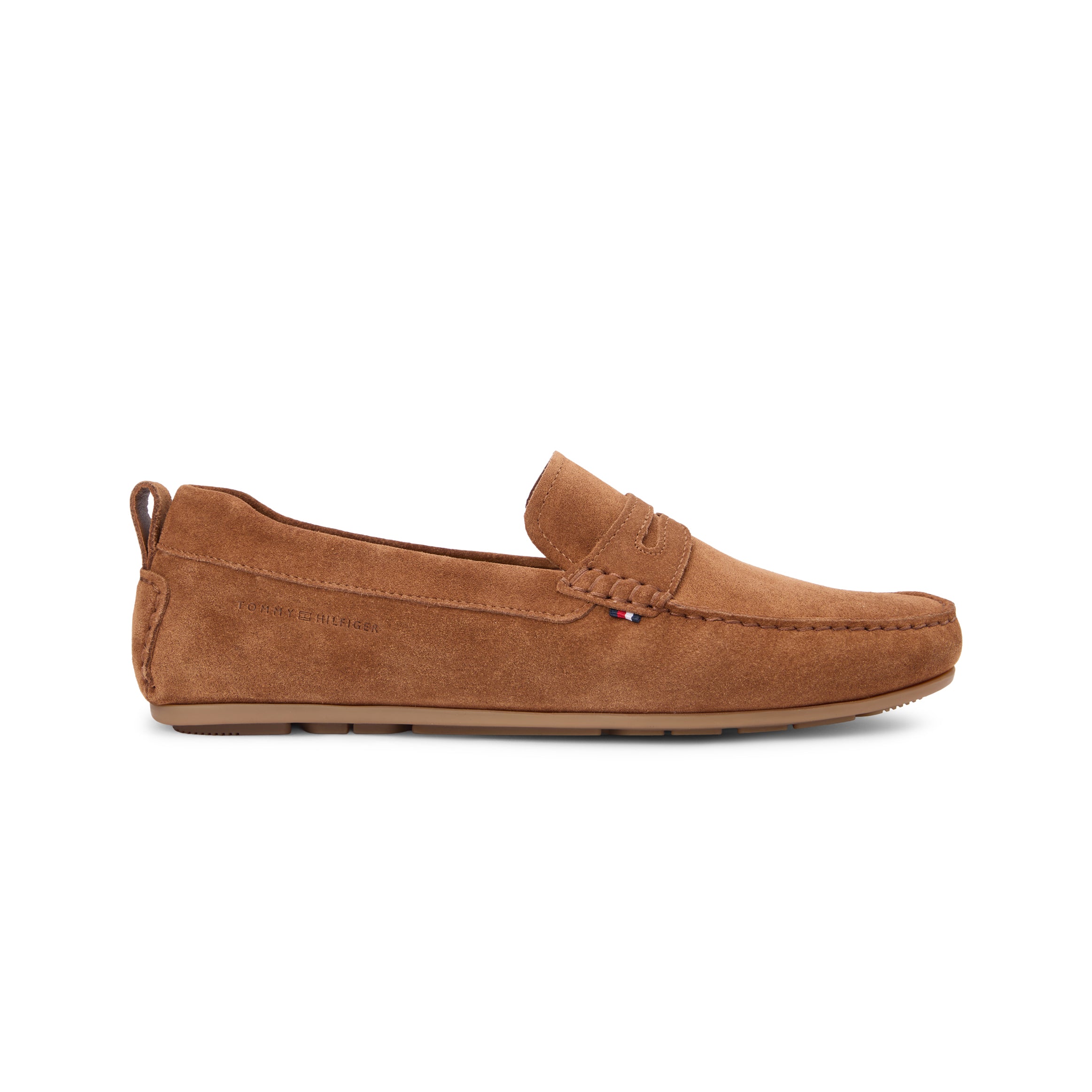 Tommy Hilfiger CORE HILFIEGR SUEDE Mens Loafer Shoes Coconut Grove