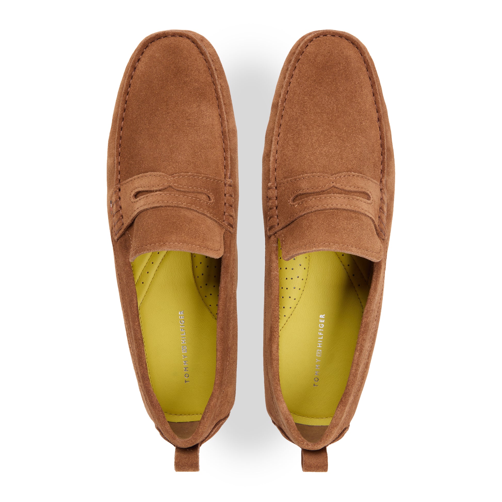 Tommy Hilfiger CORE HILFIEGR SUEDE Mens Loafer Shoes Coconut Grove
