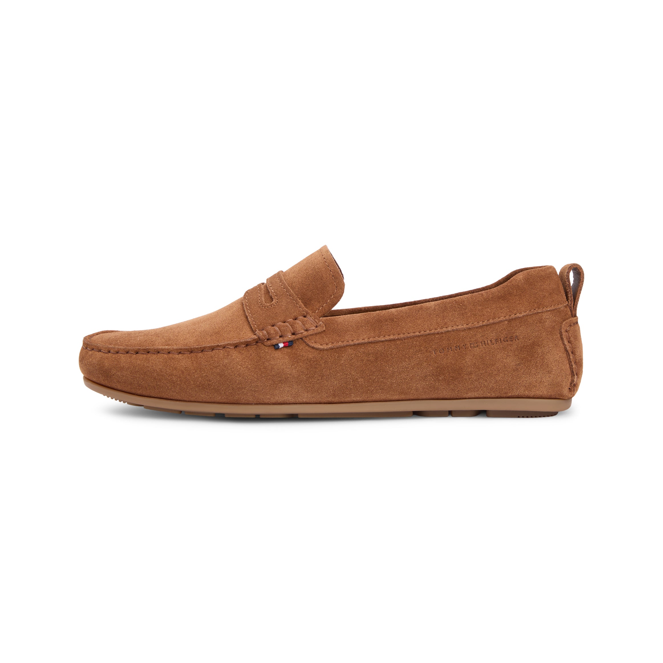Tommy Hilfiger CORE HILFIEGR SUEDE Mens Loafer Shoes Coconut Grove