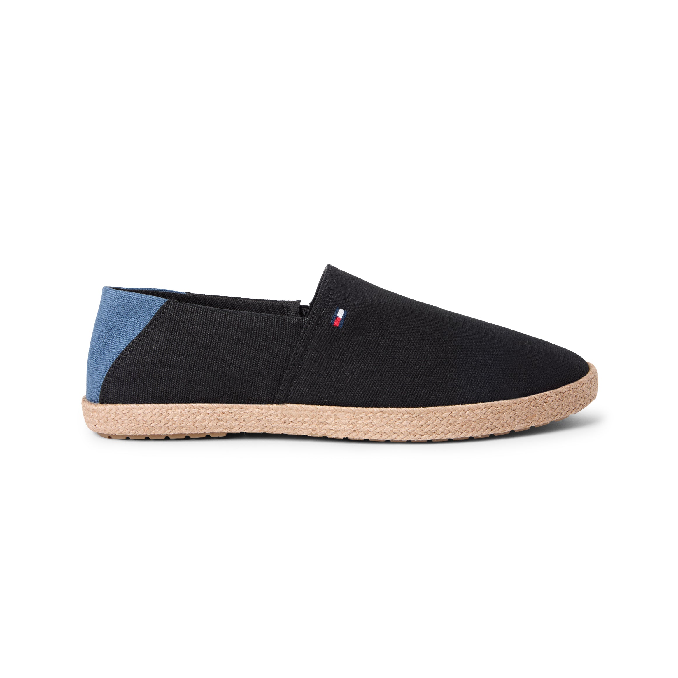 Tommy Hilfiger CORE HILFIGER Mens Espadrille Shoes Black