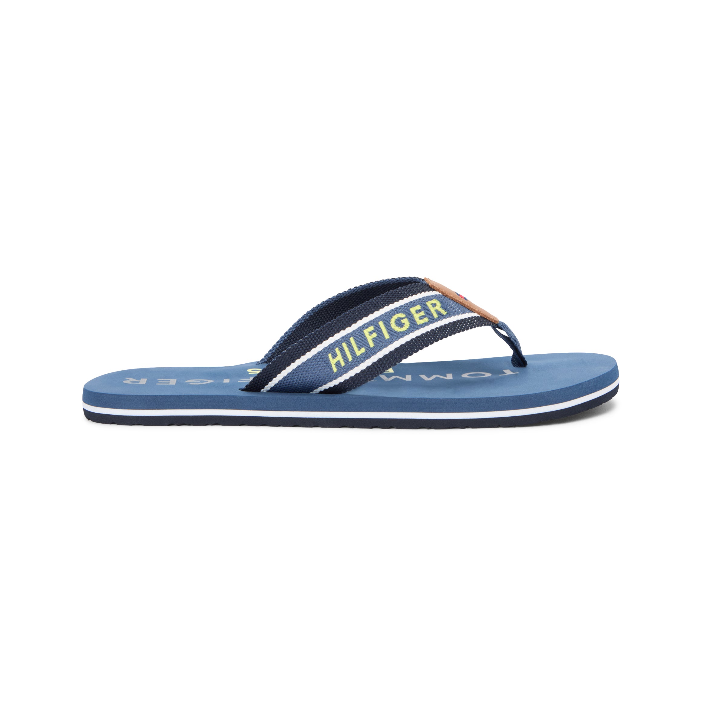 Tommy Hilfiger SPORTY HILFIGER Mens Toe-Post Sandals Aegean Sea