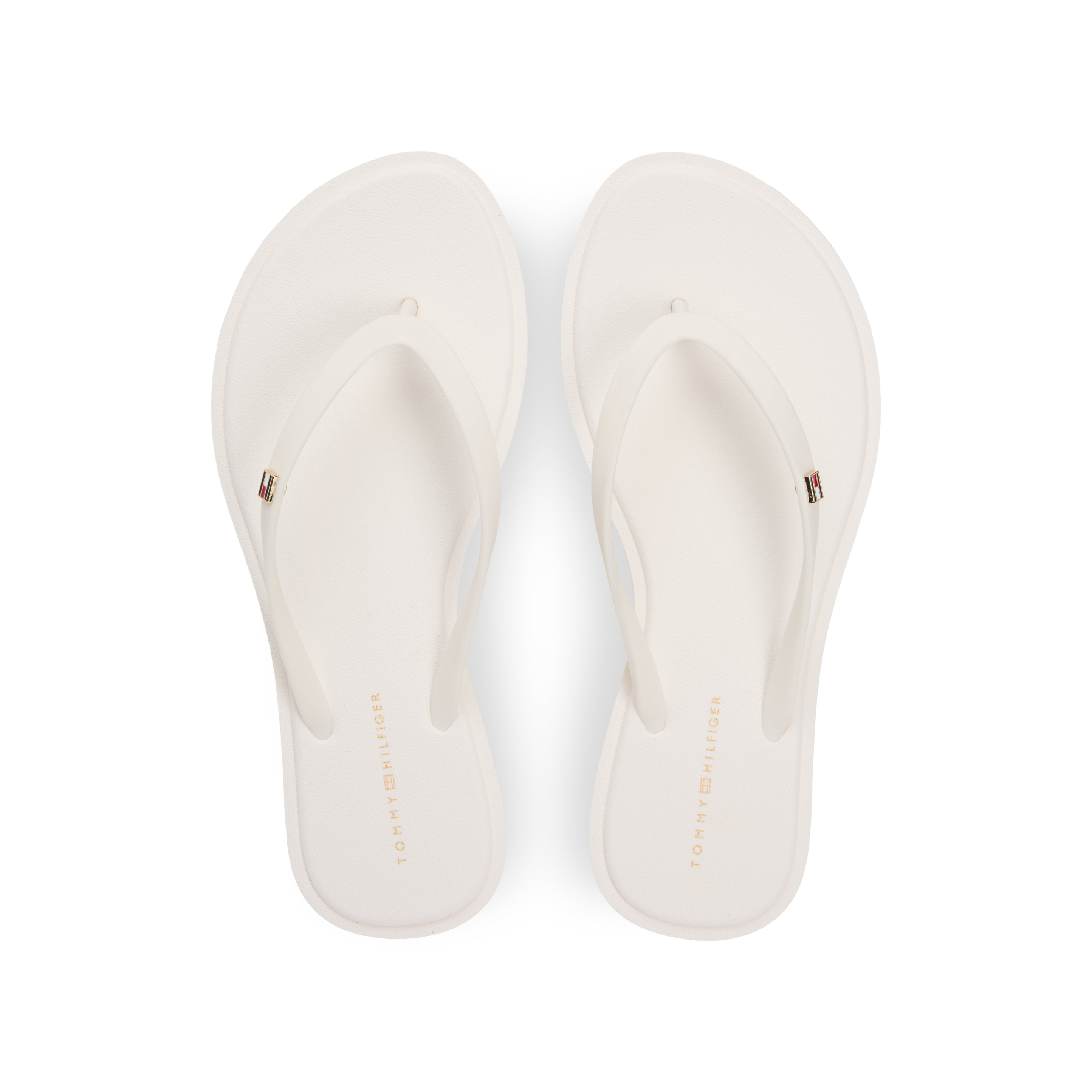 Tommy Hilfiger SCANDI SUMMER Womens Toe-Post Sandals Ecru