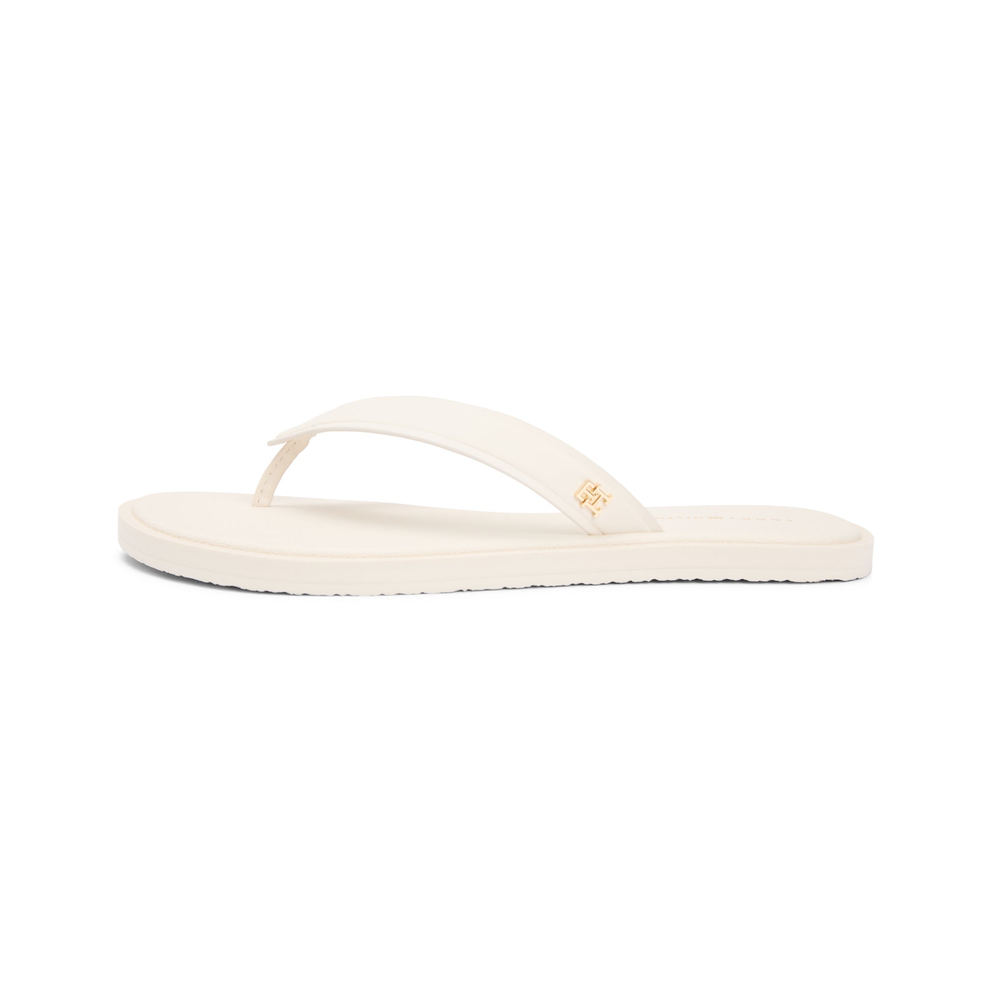 Tommy Hilfiger SCANDI PREMIUM Womens Toe-Post Sandals Soft Cream