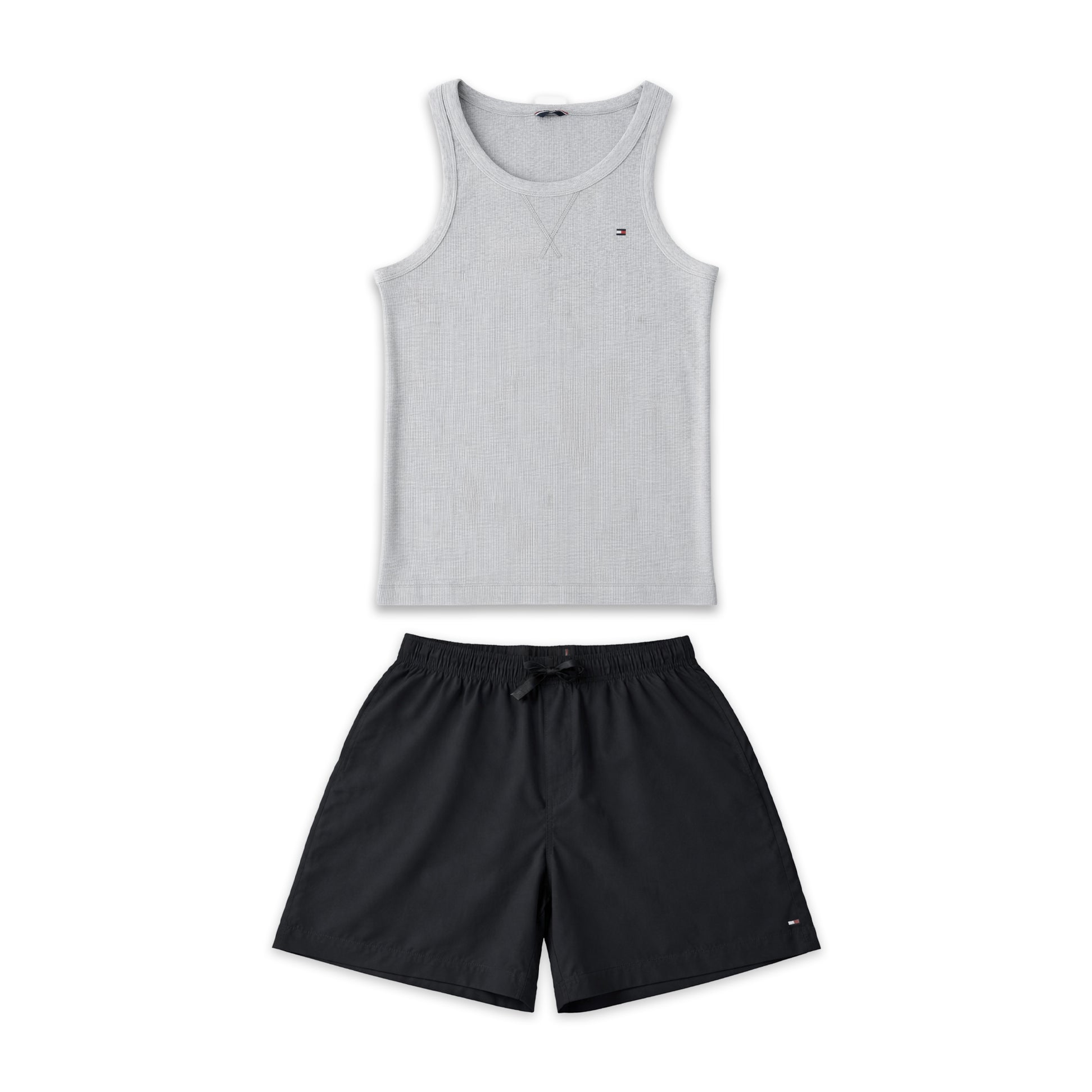 Tommy Hilfiger TANK & WOVEN SHORT Set Mens Pyjama Set Multicoloured