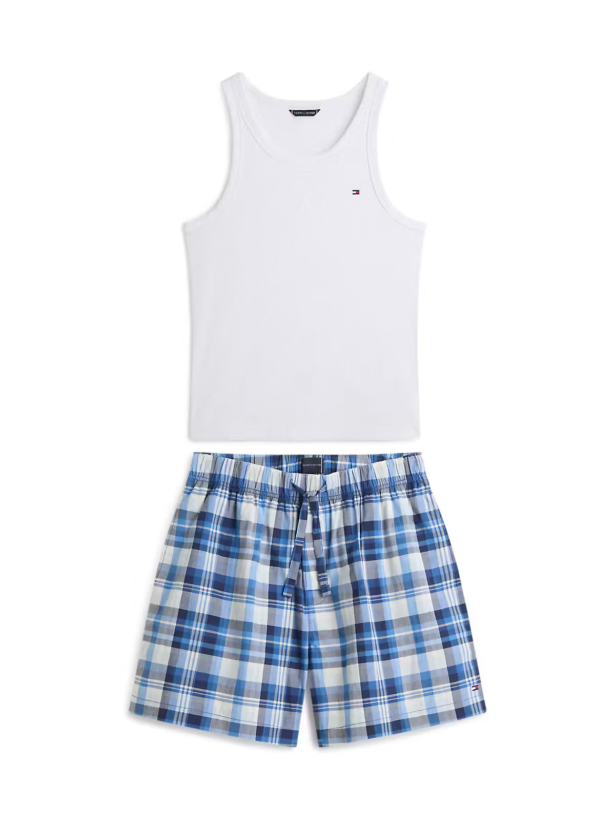 Tommy Hilfiger TANK & WOVEN SHORT Set Mens Pyjama Set Multicoloured