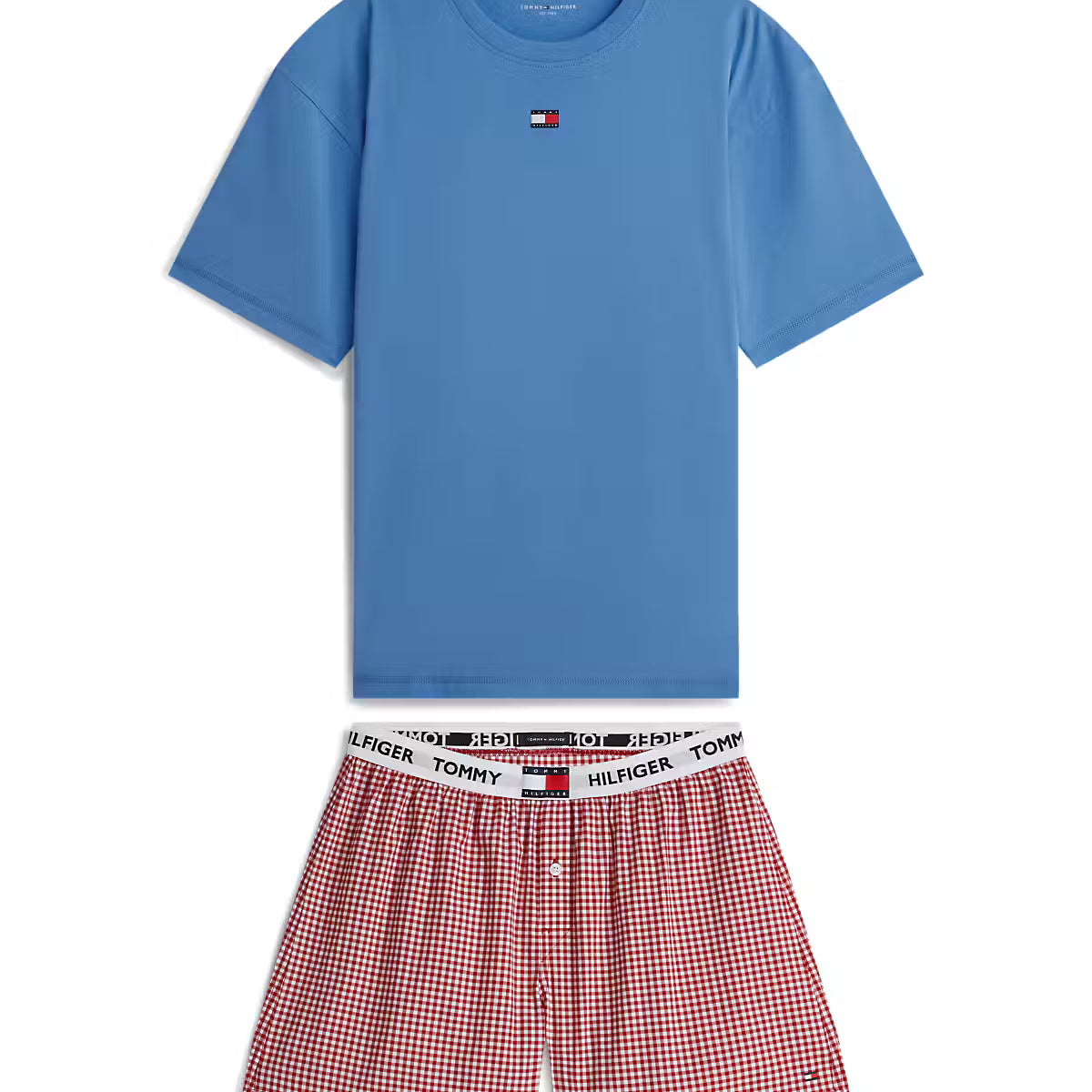 Tommy Hilfiger SS WOVEN SHORT PRINT Mens Pyjama Set Multicoloured