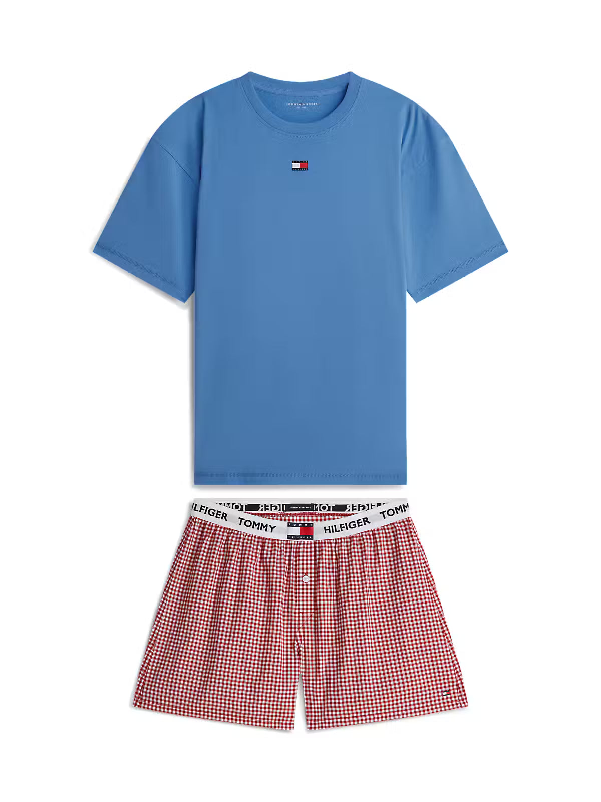 Tommy Hilfiger SS WOVEN SHORT PRINT Mens Pyjama Set Multicoloured