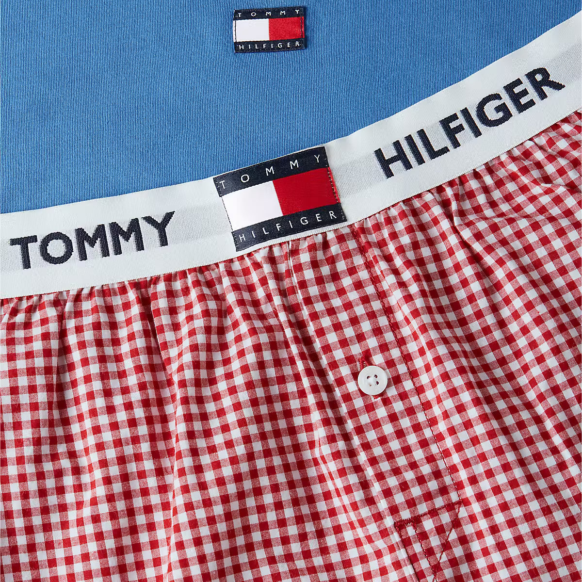 Tommy Hilfiger SS WOVEN SHORT PRINT Mens Pyjama Set Multicoloured