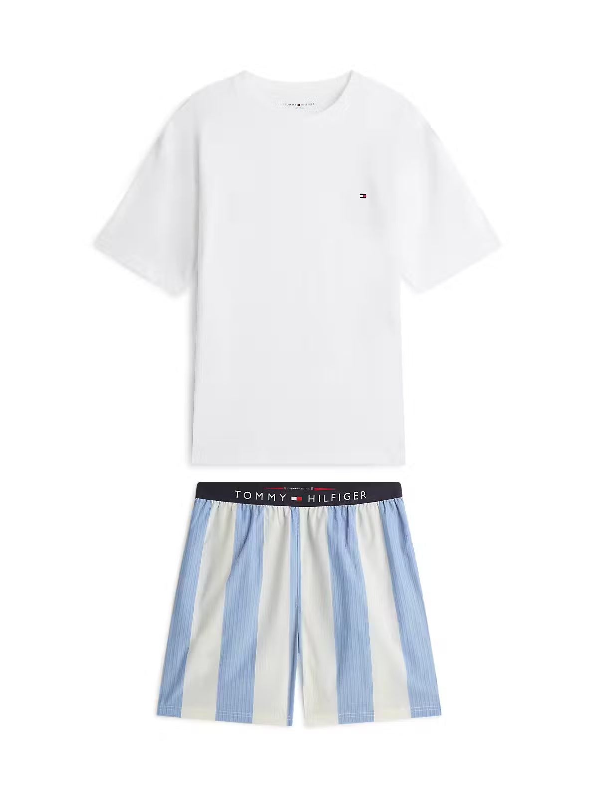 Tommy Hilfiger SS WOVEN SHORT PRINT Mens Pyjama Set Multicoloured
