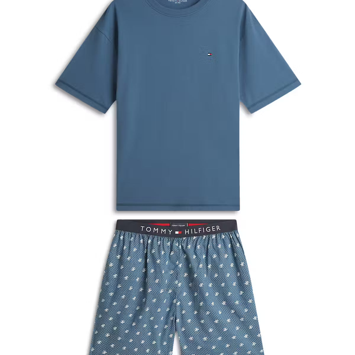 Tommy Hilfiger SS WOVEN SHORT PRINT Mens Pyjama Set Multicoloured
