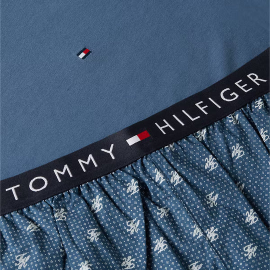 Tommy Hilfiger SS WOVEN SHORT PRINT Mens Pyjama Set Multicoloured
