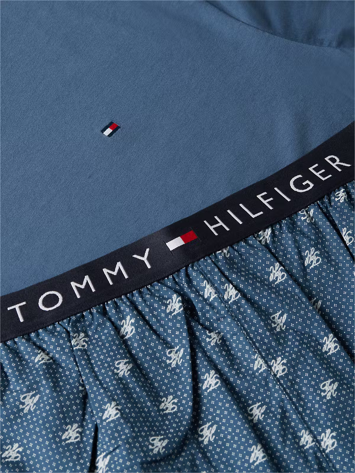 Tommy Hilfiger SS WOVEN SHORT PRINT Mens Pyjama Set Multicoloured