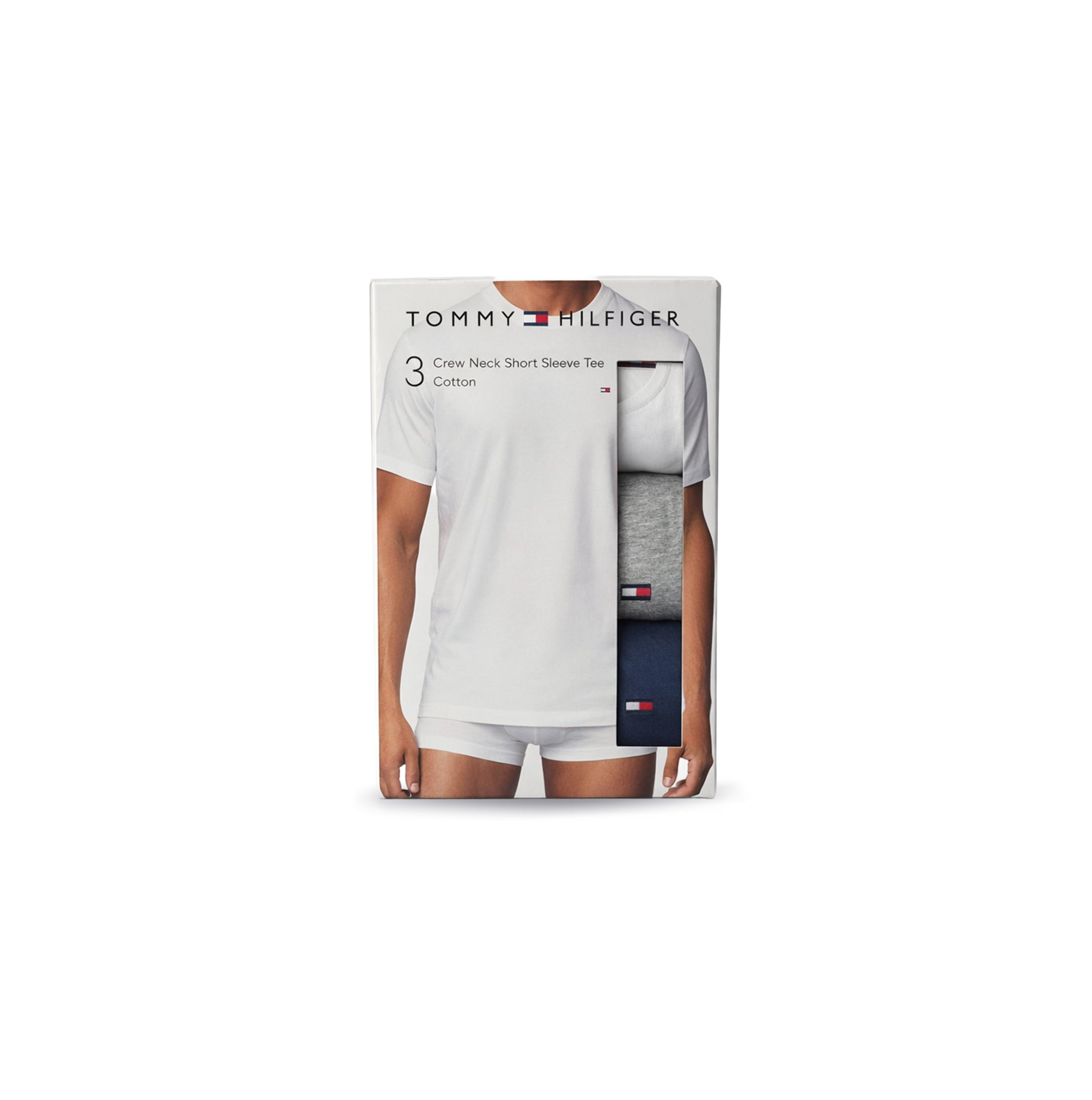 Tommy Hilfiger SS TEE Mens T-Shirt Multicoloured
