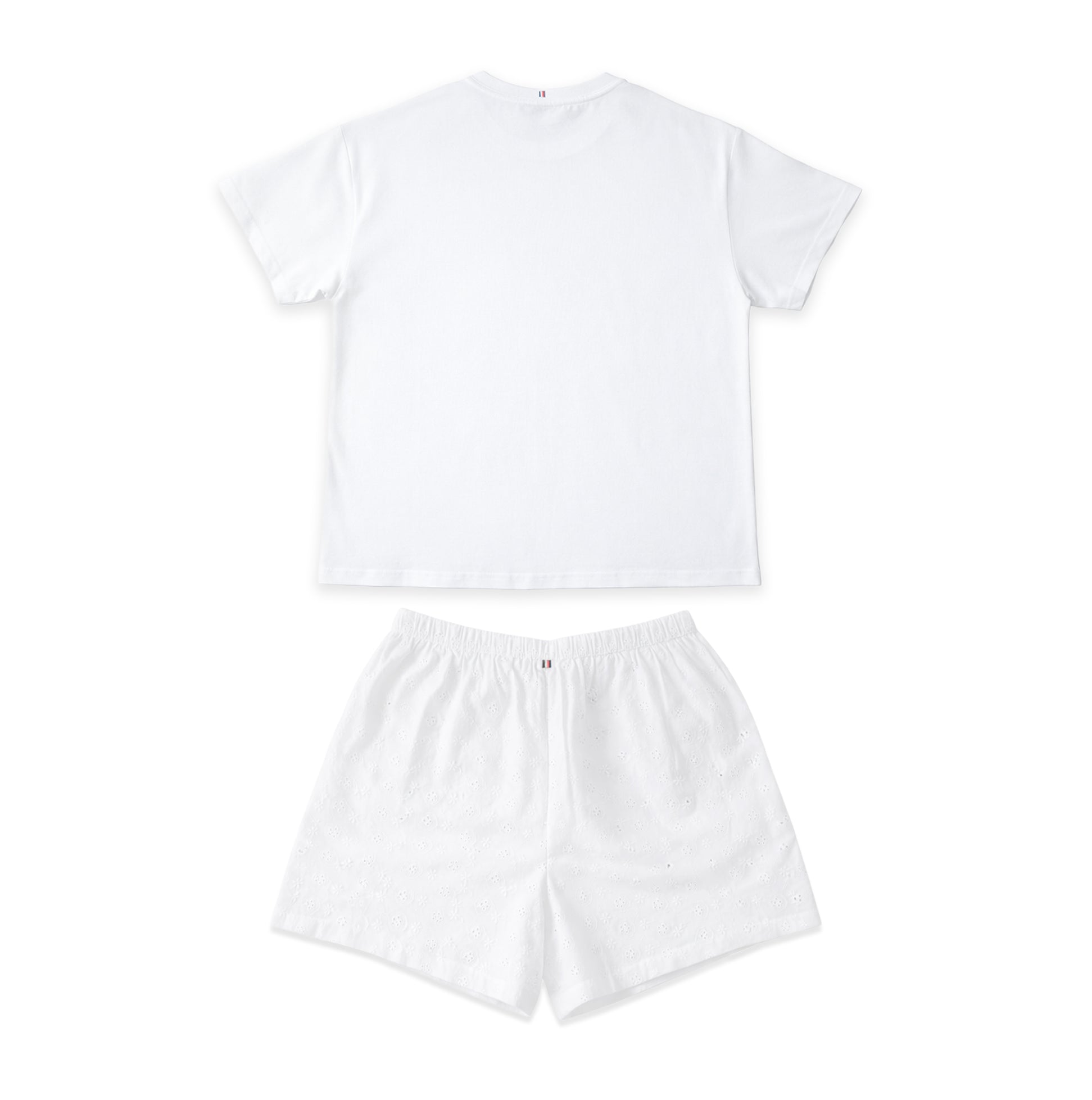 Tommy Hilfiger JERSEY SS TEE Womens Pyjama Set White