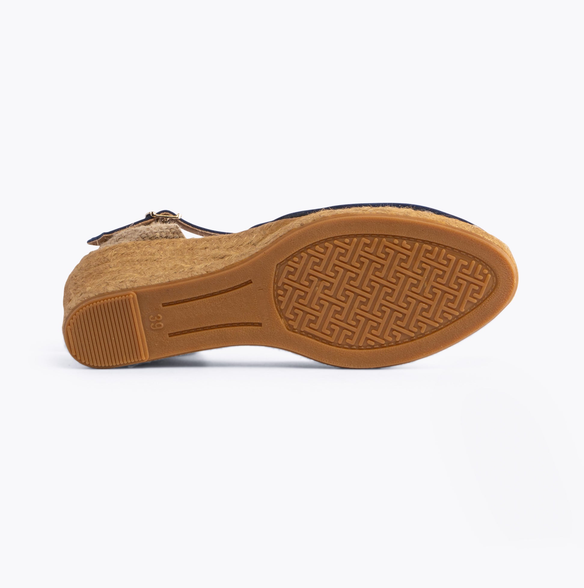 Toni Pons LLORET Womens Suede Wedge Espadrilles Navy