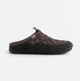 Toni Pons NADIR-UM Mens Mule Slippers Pruna Wine side view with quilted upper and soft felt base.