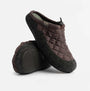 Toni Pons NADIR-UM Mens Mule Slippers Pruna Wine side view and angled detail showing quilted design and flexible sole.