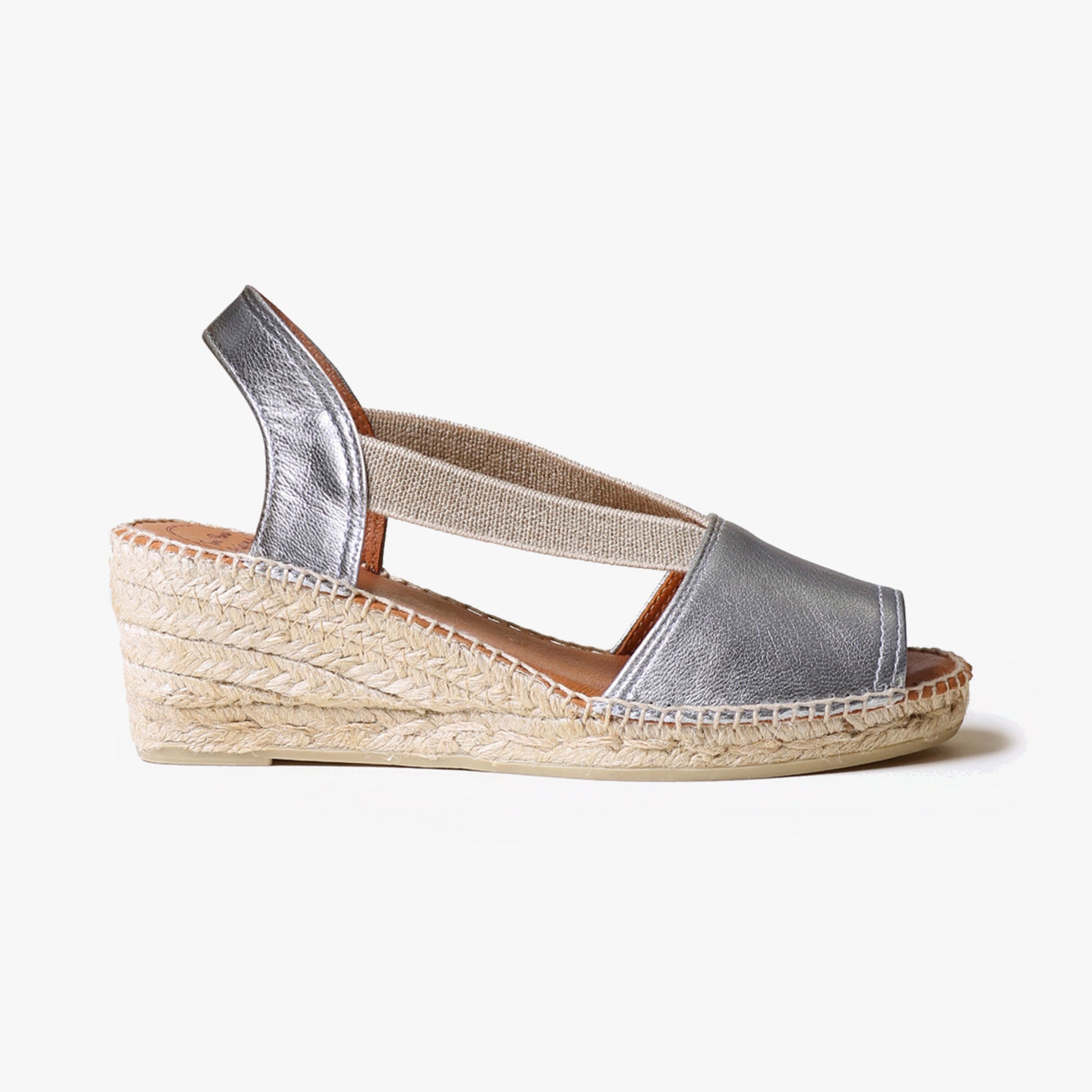 Toni Pons TEIDE-P Womens Espadrille Steel