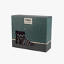 Totes Toasties FAIR ISLE BOOT Slippers Mens Multi box packaging side view featuring knit design.