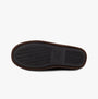 Totes Toasties WOOL MIX MULE Slippers Mens Brown bottom view sole with textured grip design