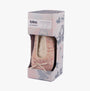 Totes Toasties KNITTED BALLET Slippers Womens Pink in gift box, front view showcasing color and design.