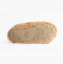 Totes Toasties NOVELTY DOG Full Back Slippers Womens Dog shoe bottom view with textured sole detail.
