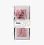 Totes Toasties LUXURY CHUNKY KNIT Pom Slipper-Sox Womens Dusky Pink in gift box, side view showcasing design and color.