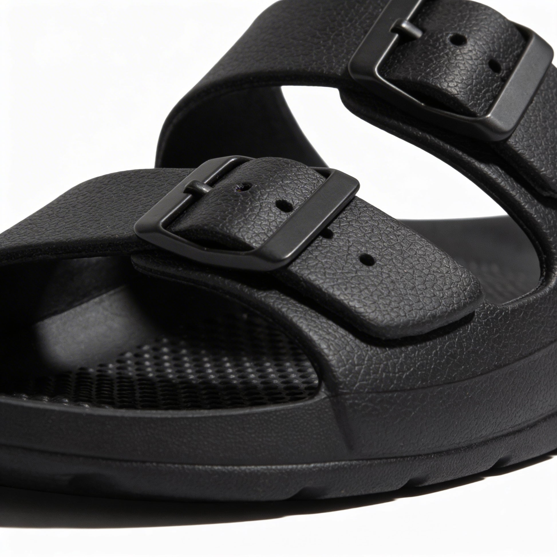 Totes Sol Bounce 0362 Mens Sliders Black