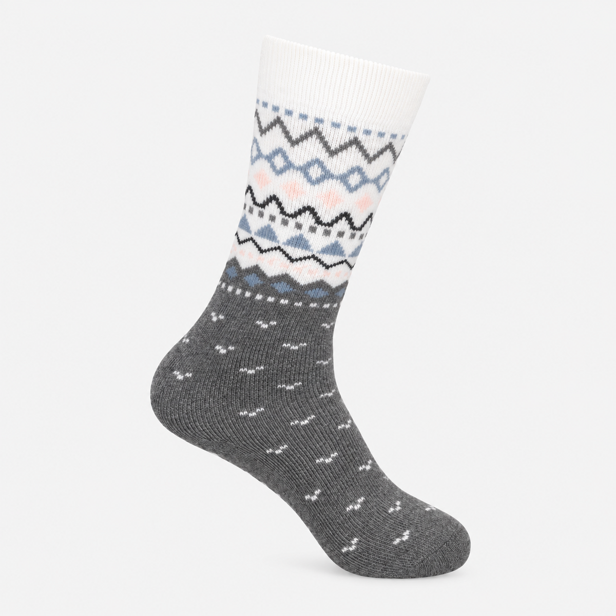 Totes Toasties ORIGINAL SLIPPER SOCKS (TWIN PACK) Womens Slipper Socks Penguin