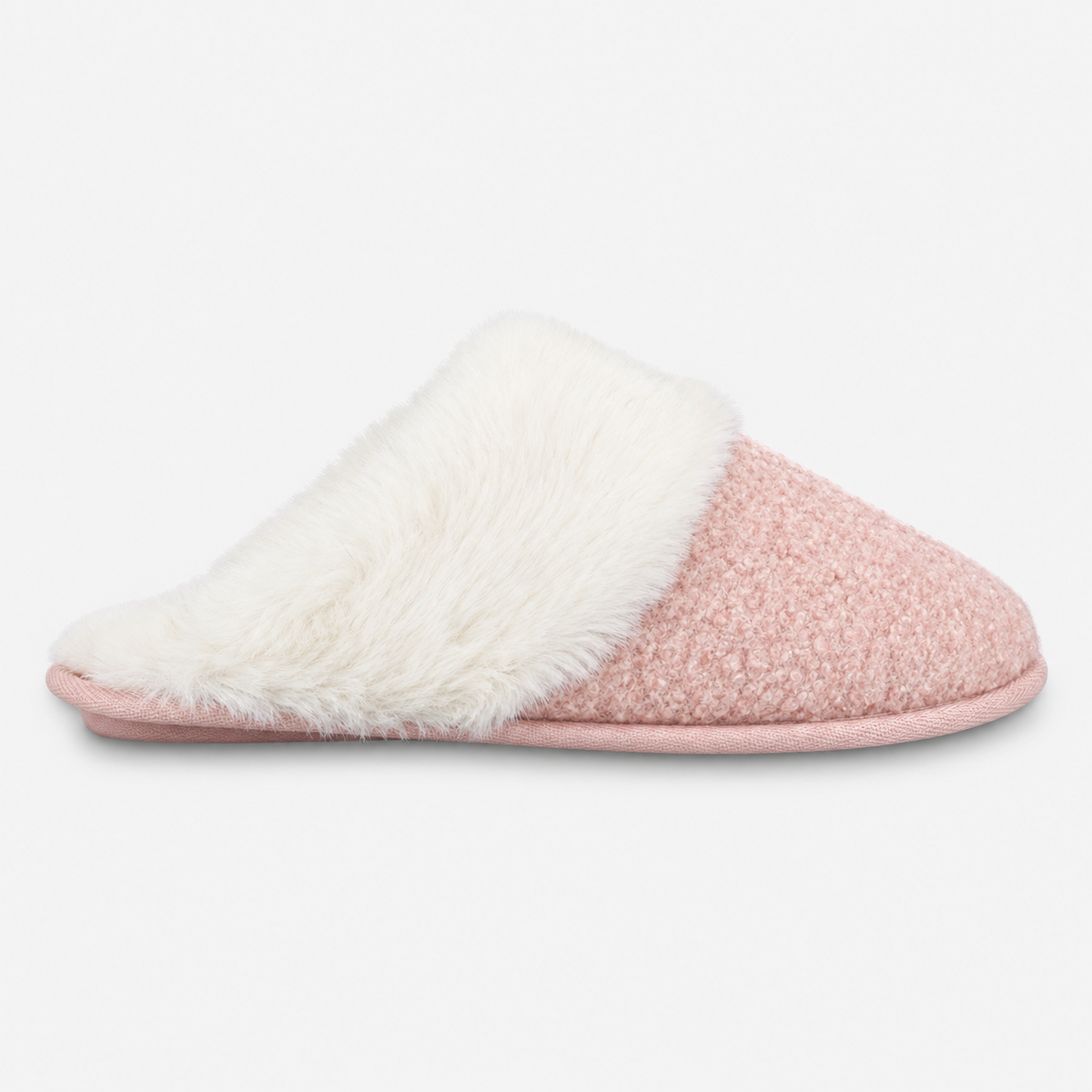 Totes Toasties BORG MULE SLIPPERS Womens Mules Pink