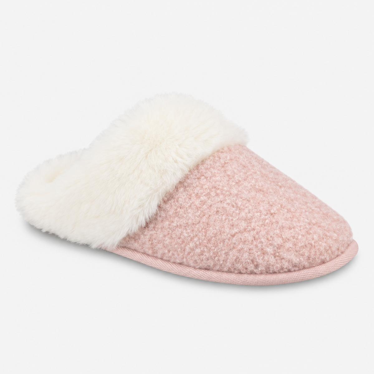 Totes Toasties BORG MULE SLIPPERS Womens Mules Pink
