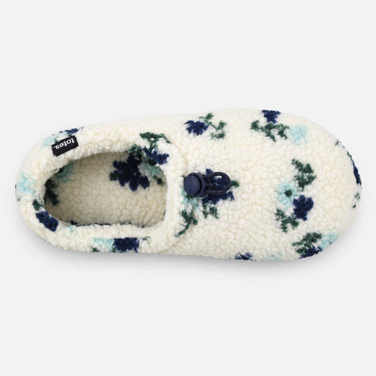 Totes Toasties FULL BACK SLIPPER WITH TOGGLE Womens Full Slippers Floral