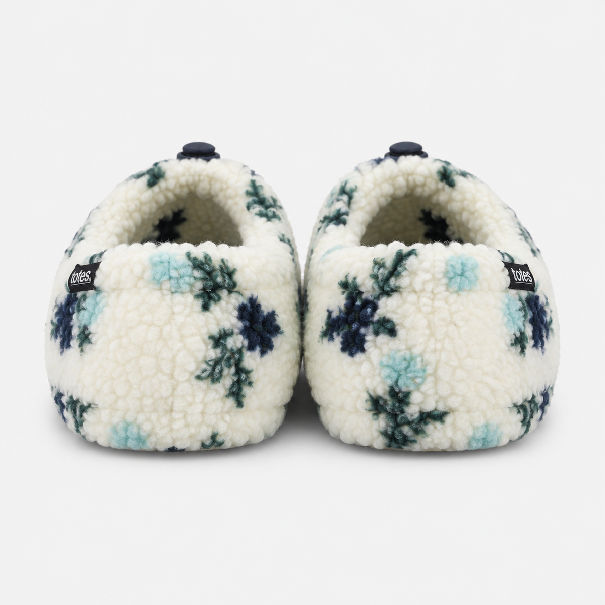 Totes Toasties FULL BACK SLIPPER WITH TOGGLE Womens Full Slippers Floral