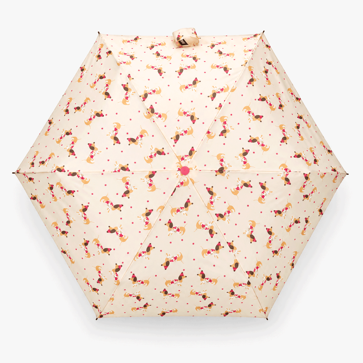 Totes Toasties UMBRELLA & SHOPPER BAG GIFT SET Womens Umbrella Party Sausage