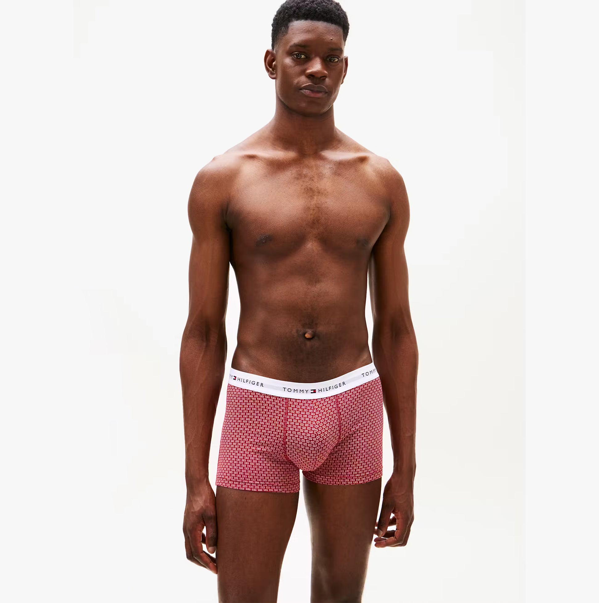 Tommy Hilfiger UM0UM02768 3 PACK TRUNK PRINT Mens Trunks Multicoloured